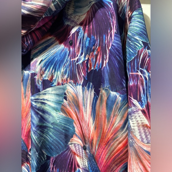 Desigual lightweight packable windbreaker Judith jacket size small - Picture 7 of 15